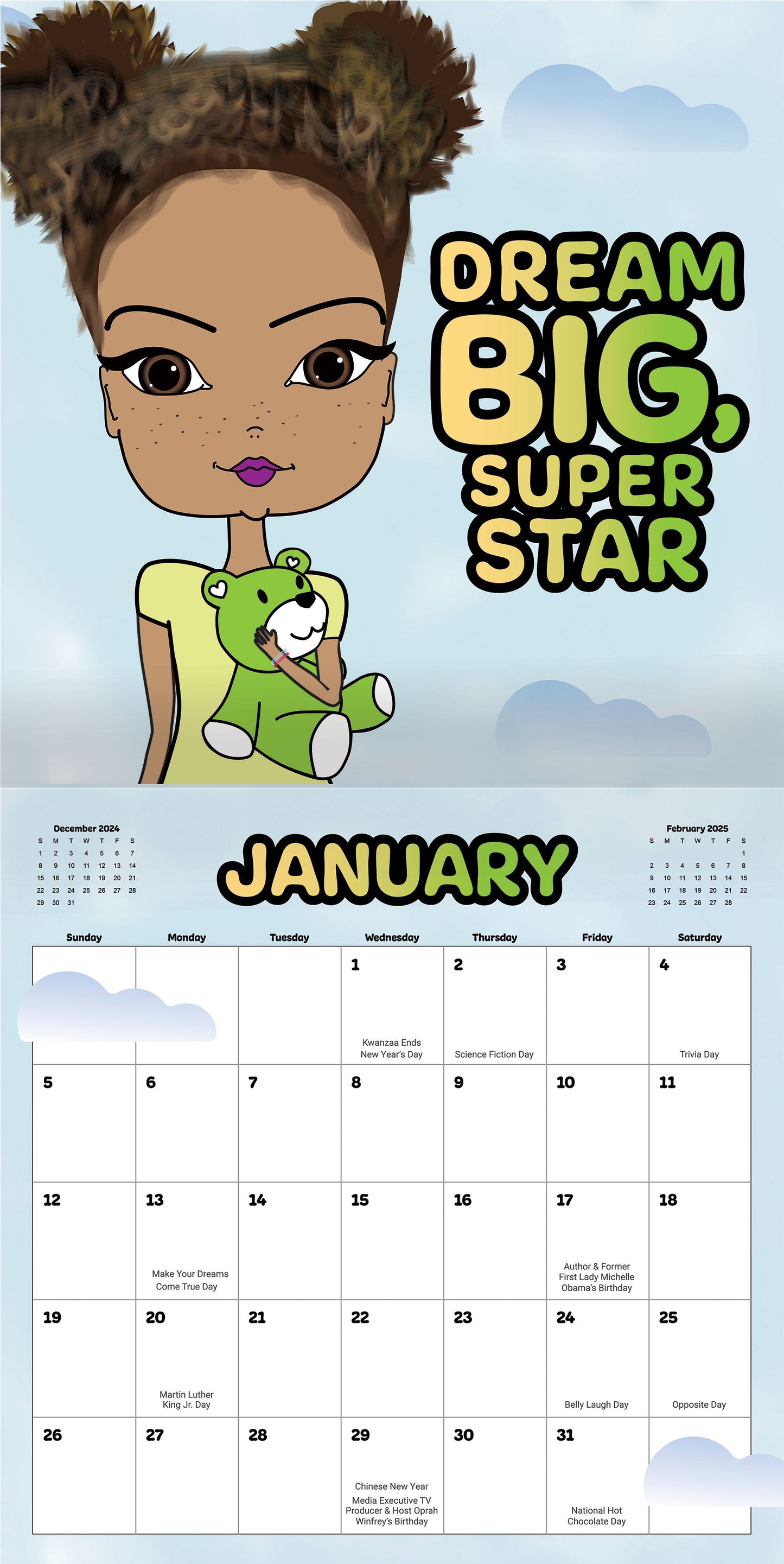 2025 Black Girl Empowerment Calendar (Youth)