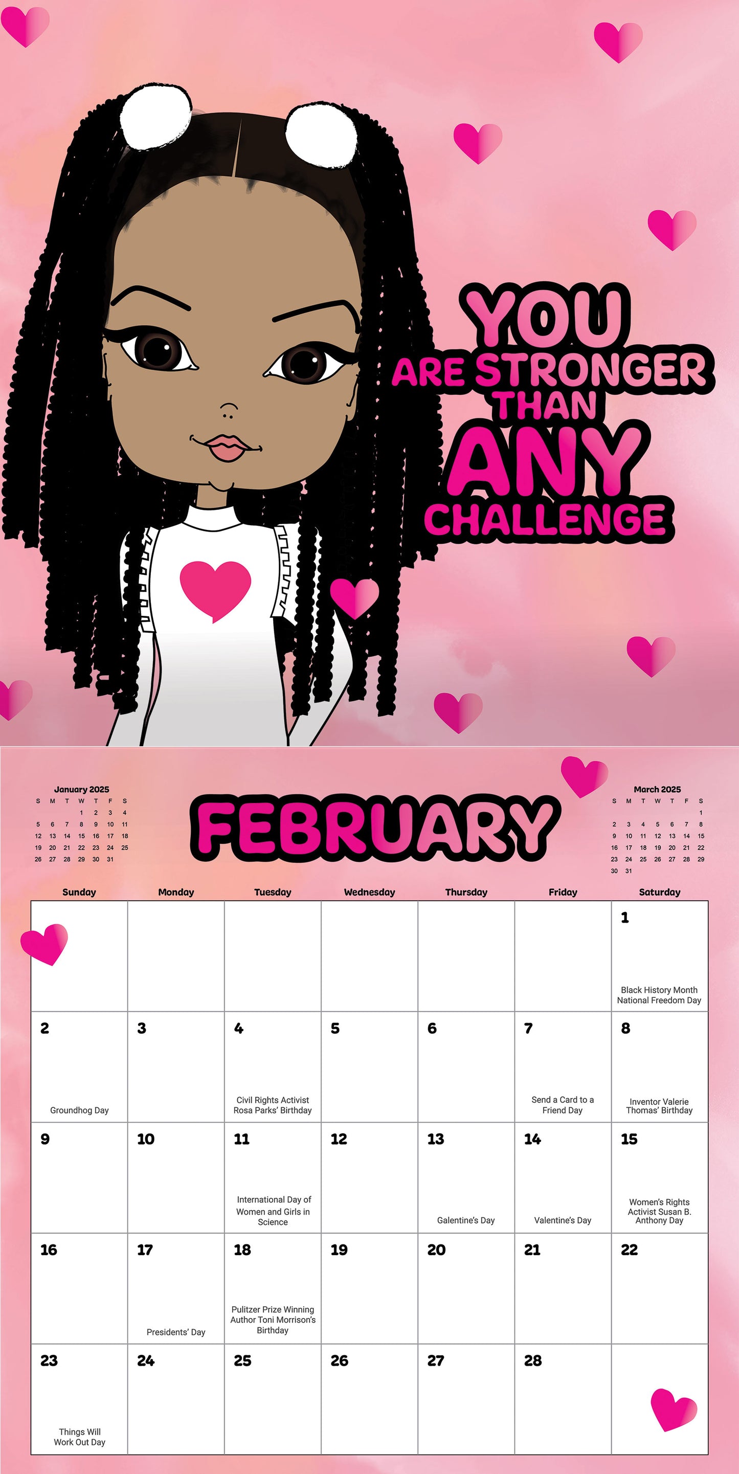 2025 Black Girl Empowerment Calendar (Youth)