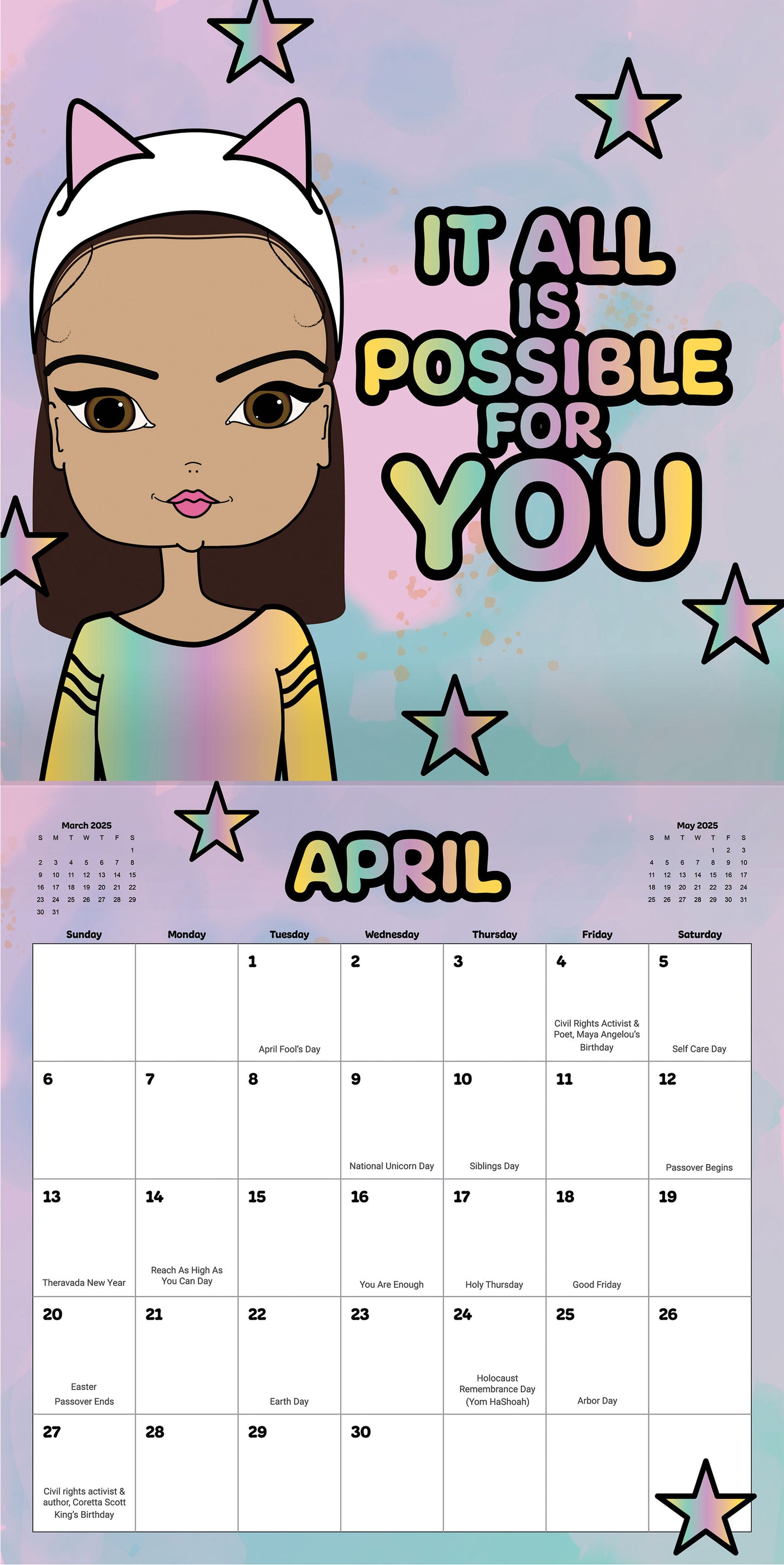 2025 Black Girl Empowerment Calendar (Youth)