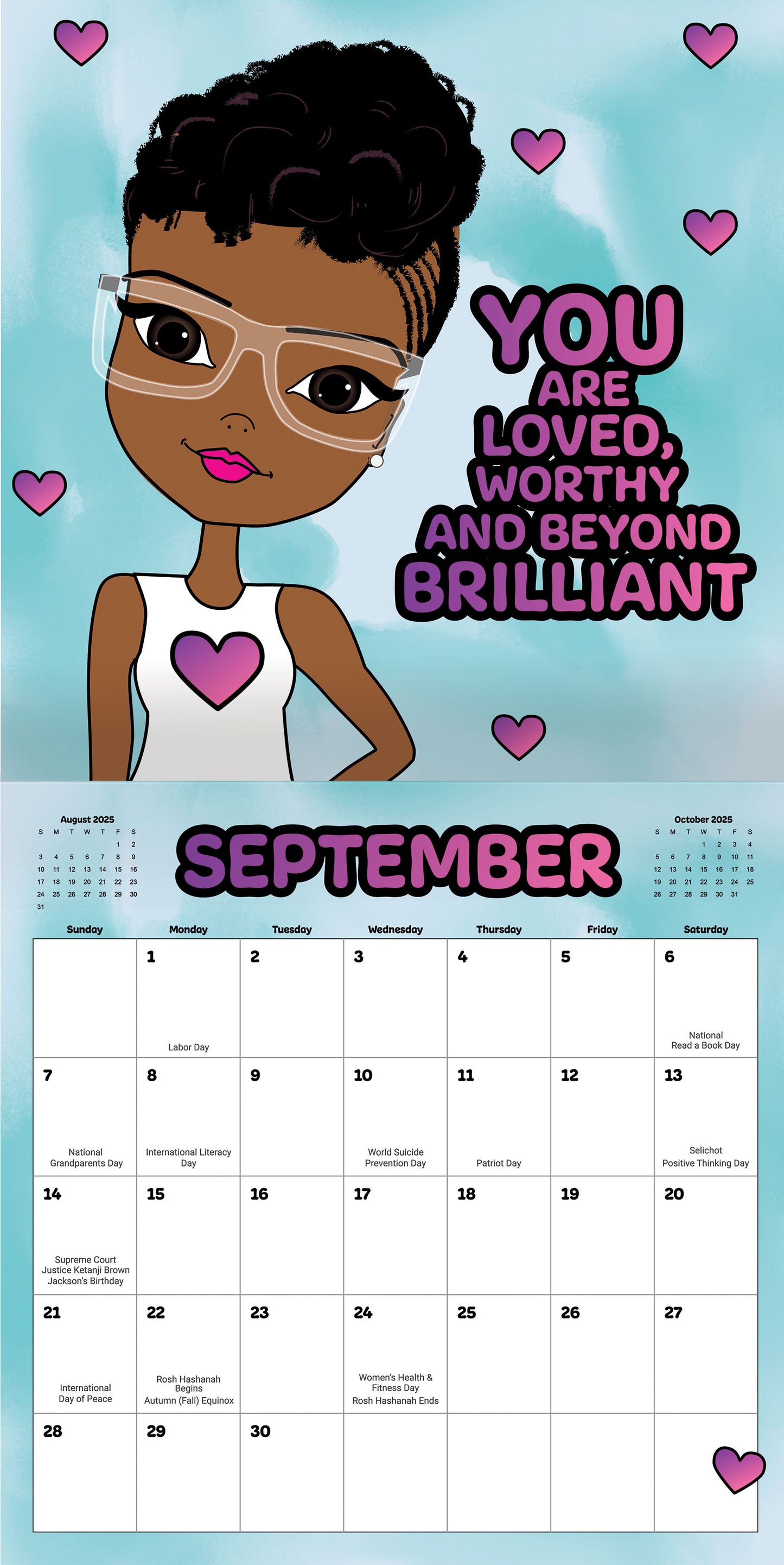 2025 Black Girl Empowerment Calendar (Youth)