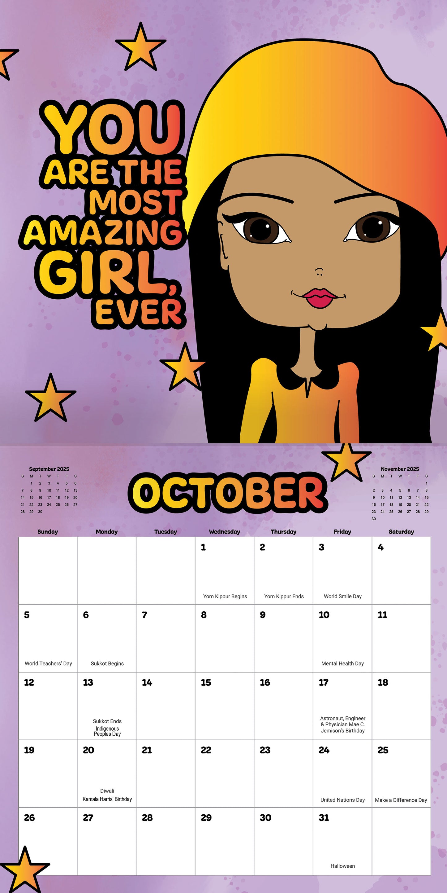 2025 Black Girl Empowerment Calendar (Youth)