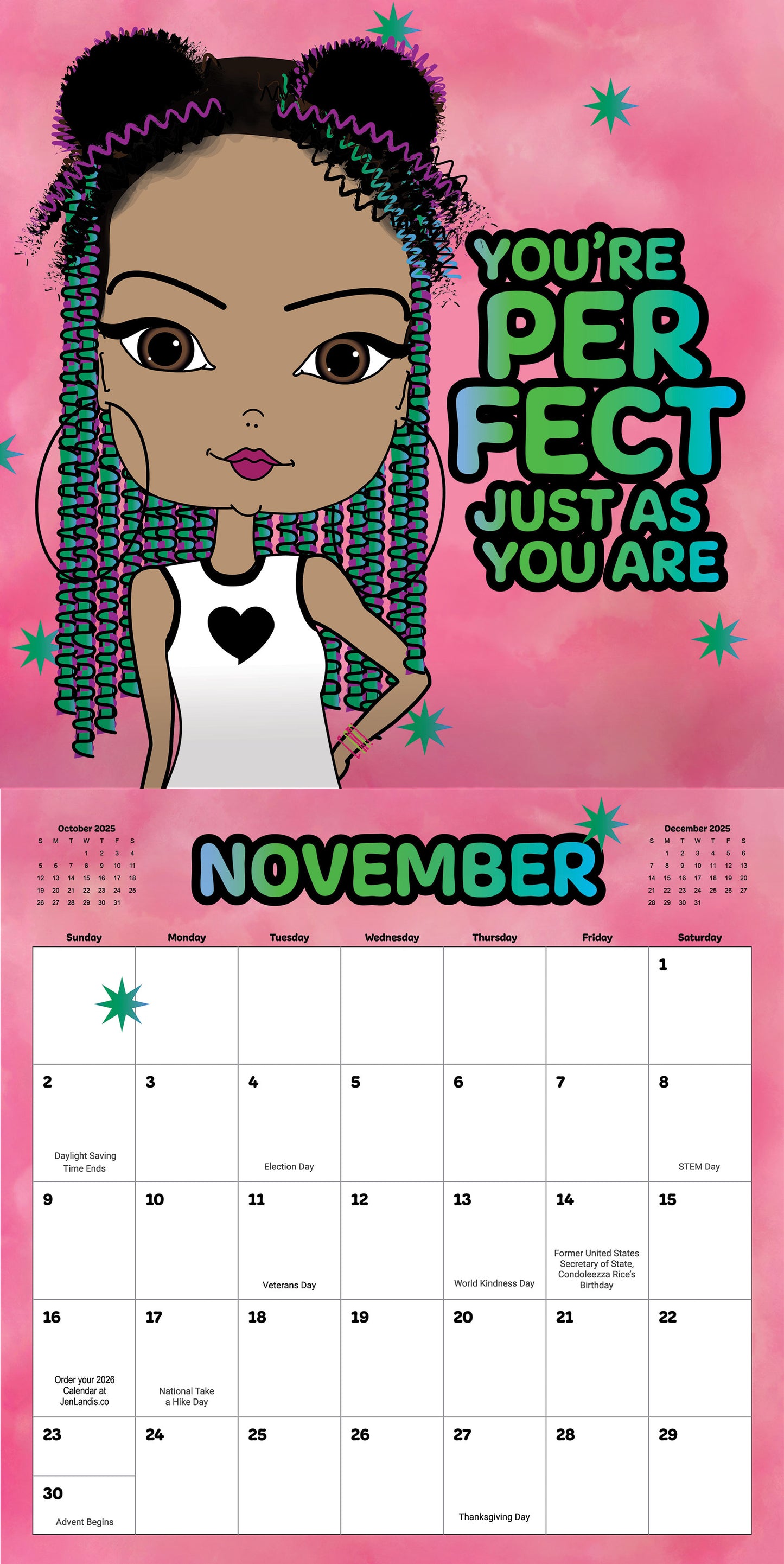 2025 Black Girl Empowerment Calendar (Youth)