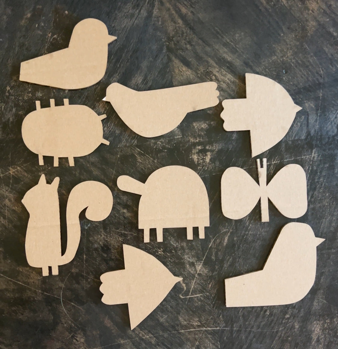 Colorful Cardboard Critters Workshop