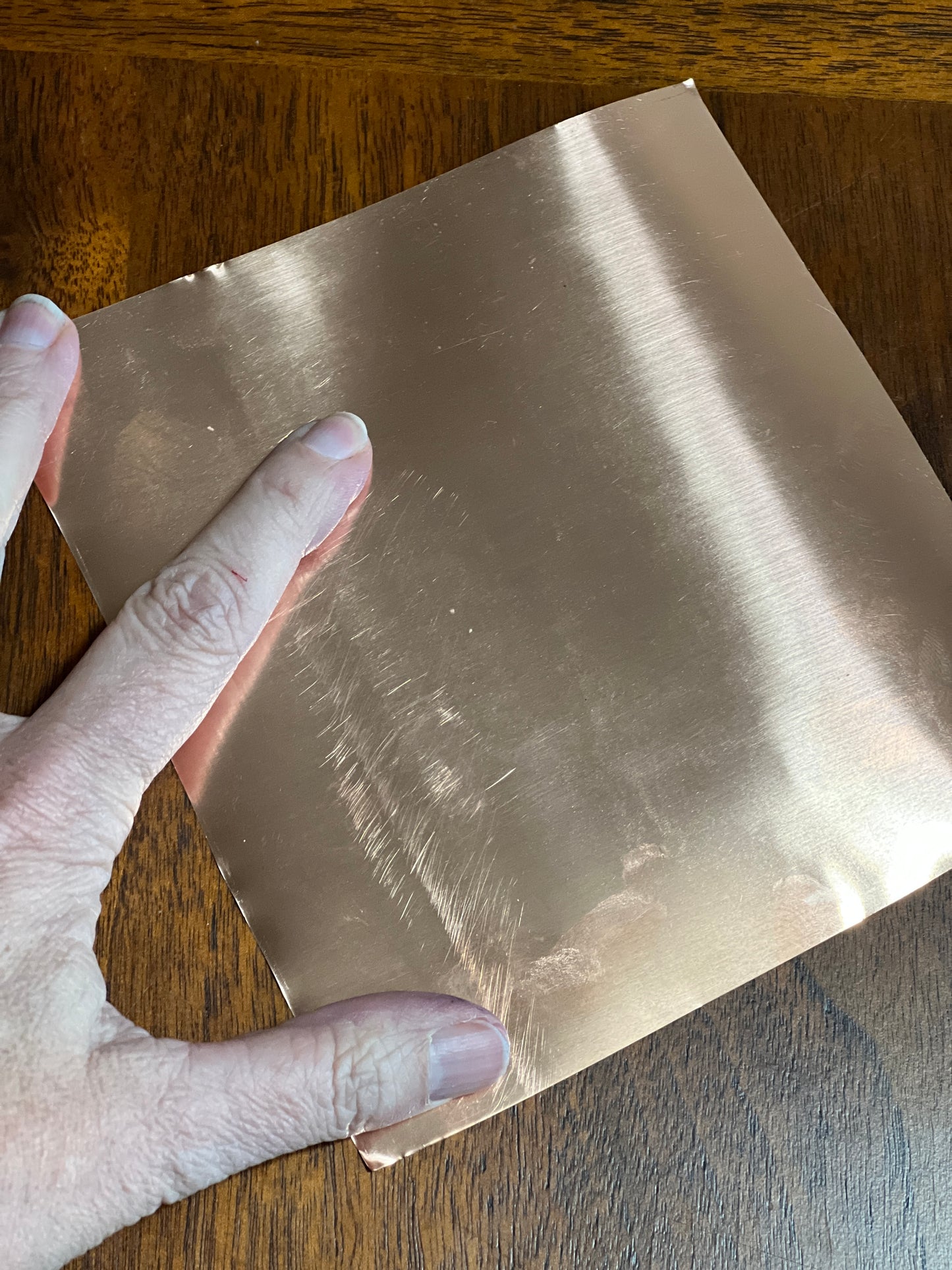 January Side Project Kit - Bronze Aluminum Sheet