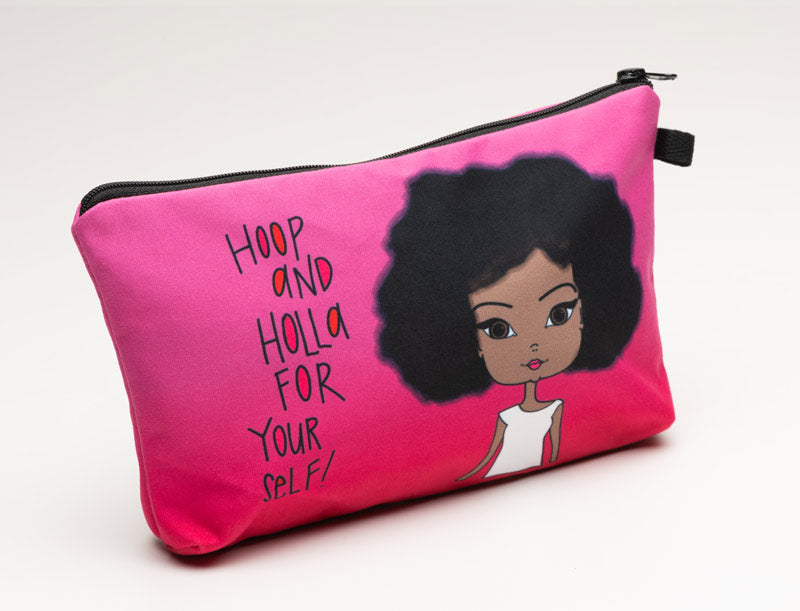 NEW! Makeup Bag or Pencil Case : Featuring Pincurl Girl, Kimberly