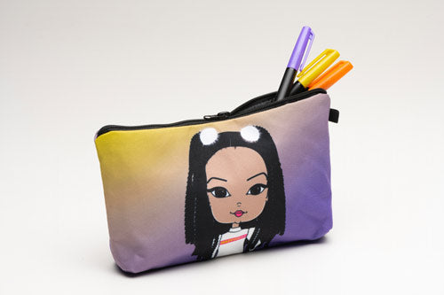NEW! Makeup Bag or Pencil Case : Featuring Pincurl Girl, Bisa