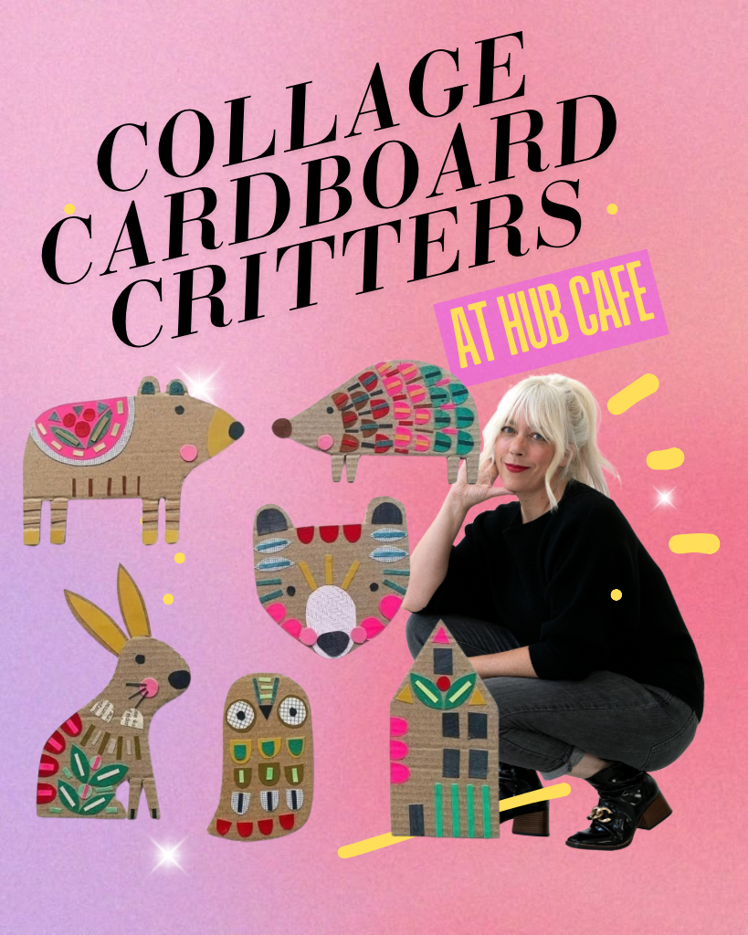 Colorful Cardboard Critters Workshop