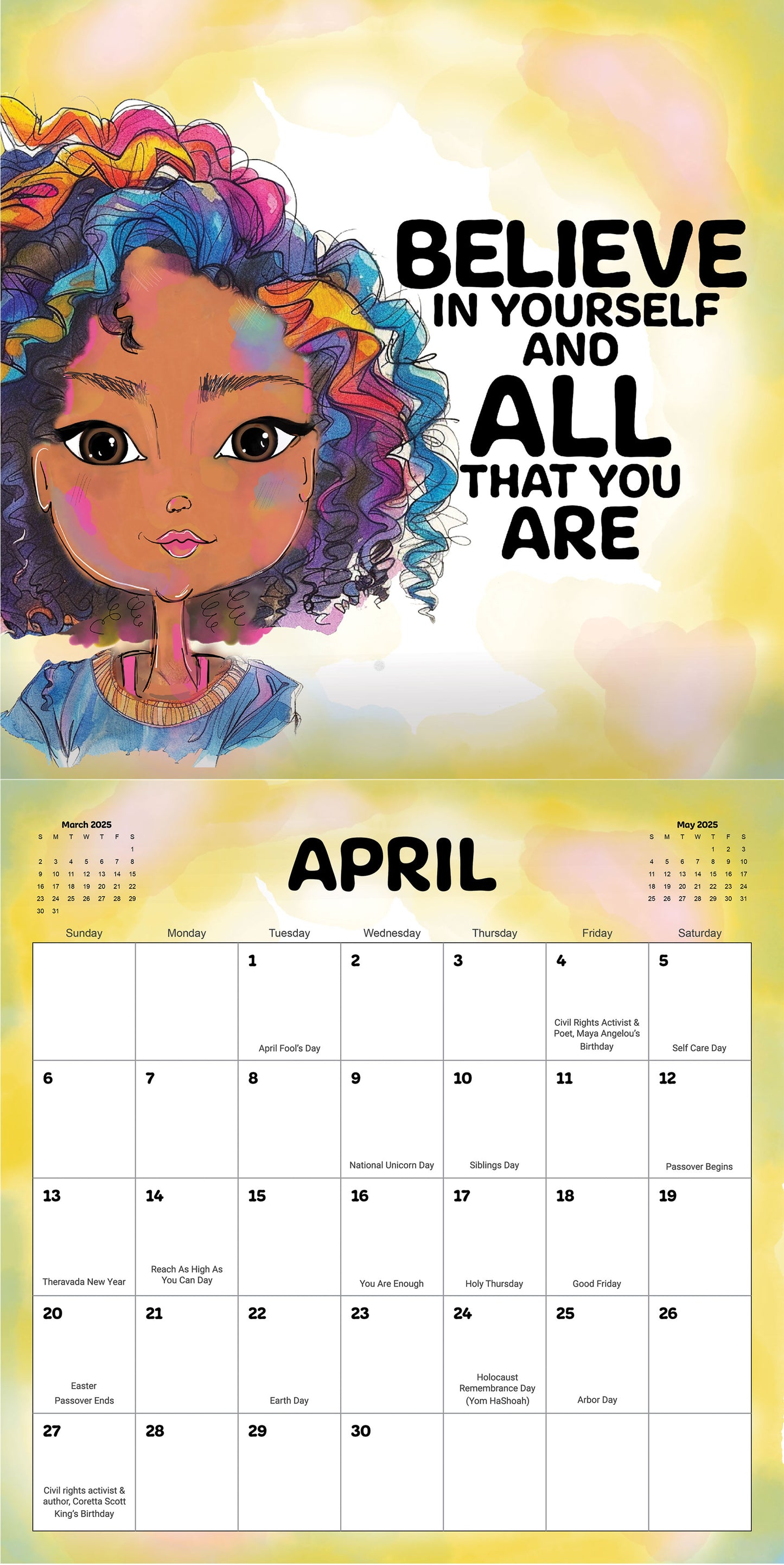 2025 Black Girl Empowerment Calendar