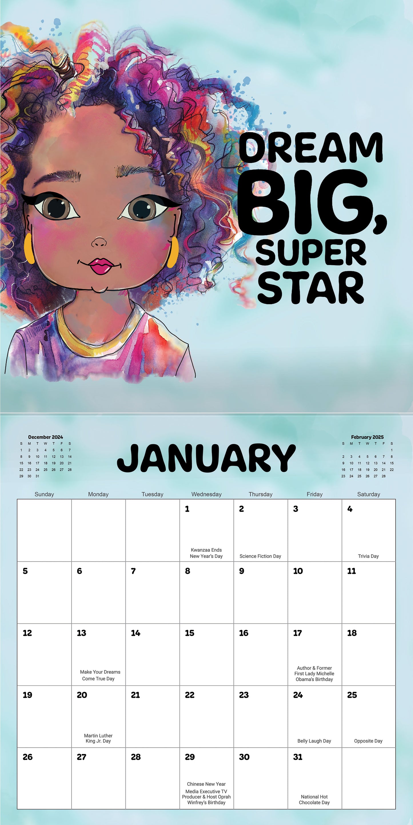 2025 Black Girl Empowerment Calendar