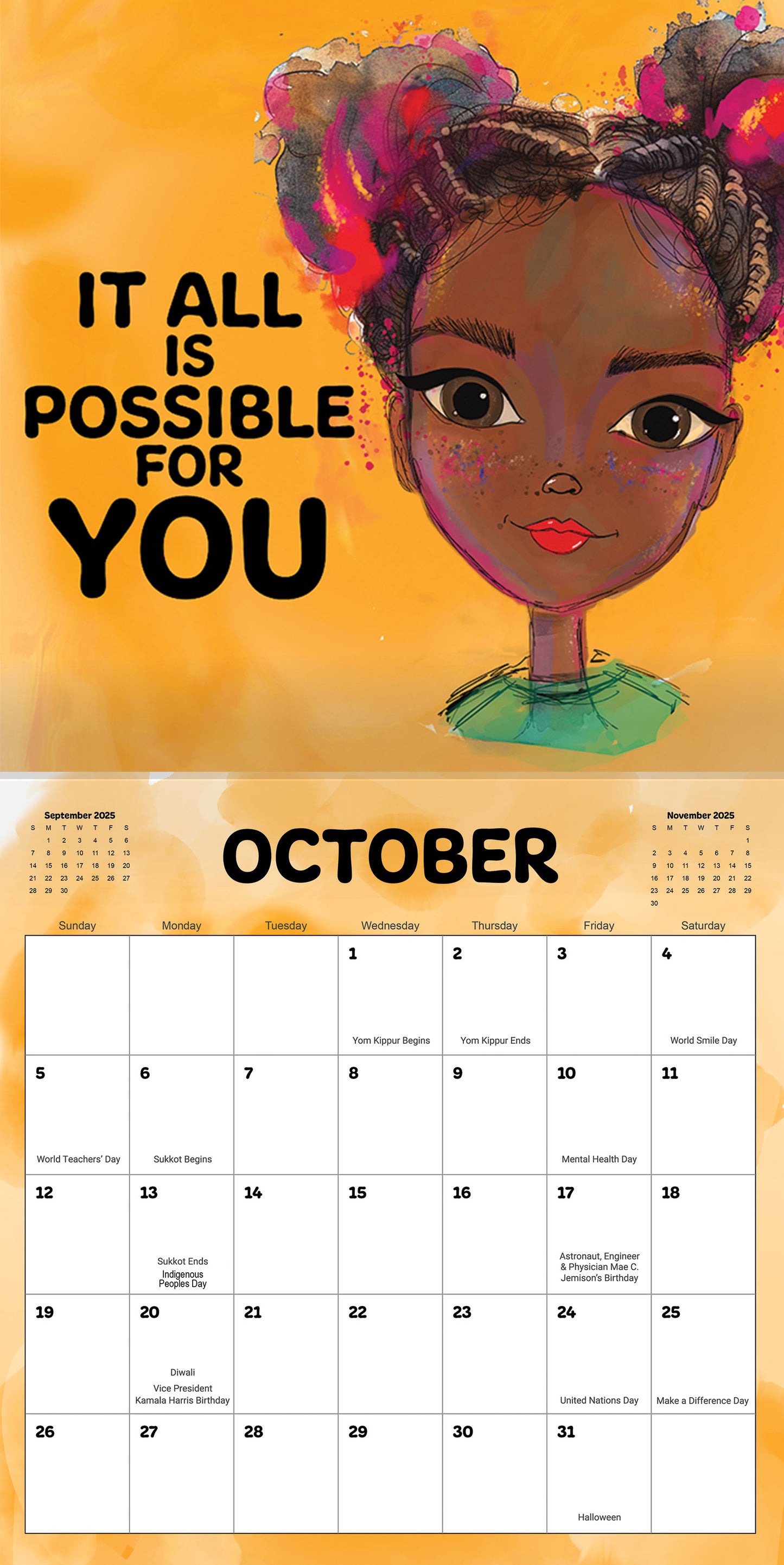 2025 Black Girl Empowerment Calendar