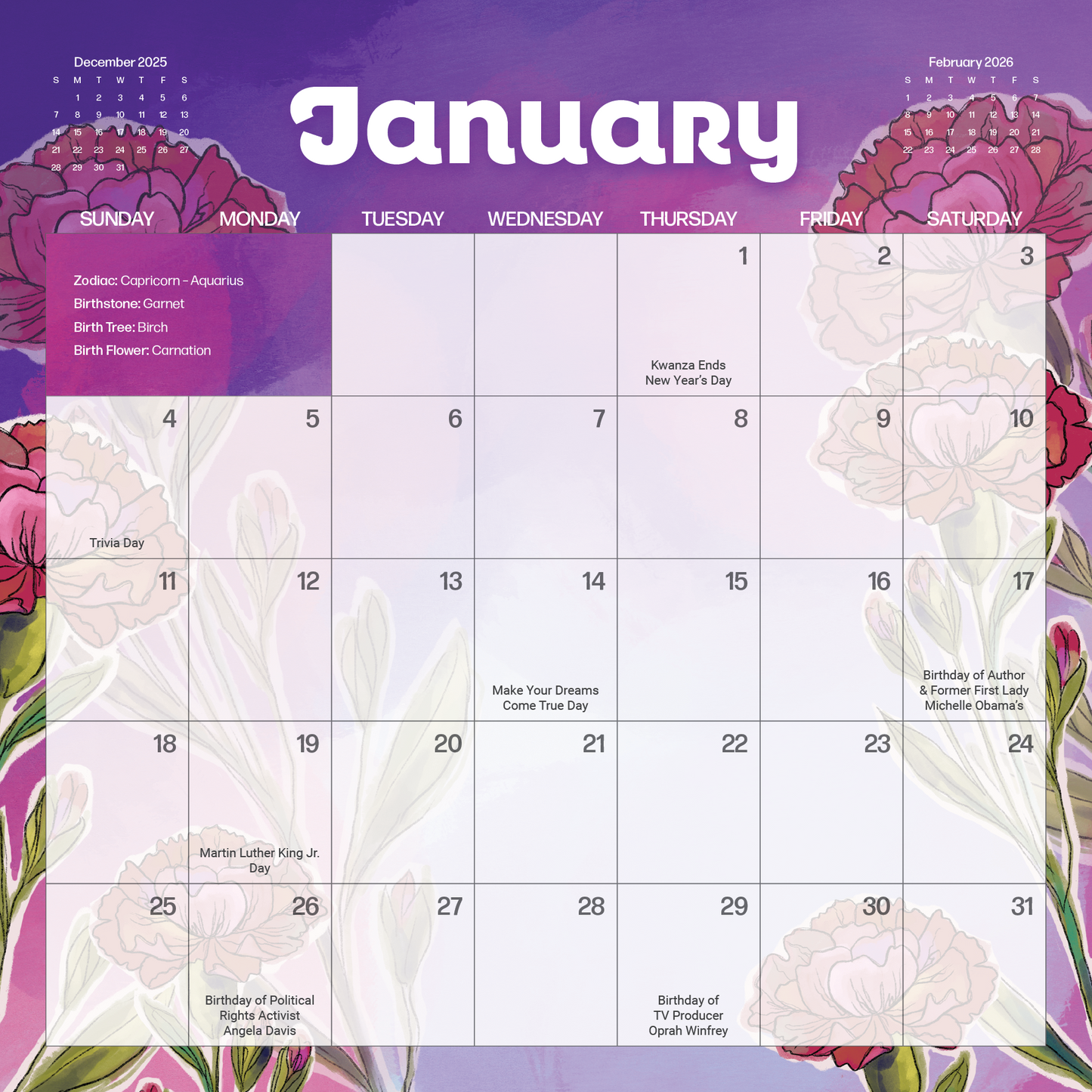 2026 Black Girl Empowerment Calendar [PRE-ORDER]