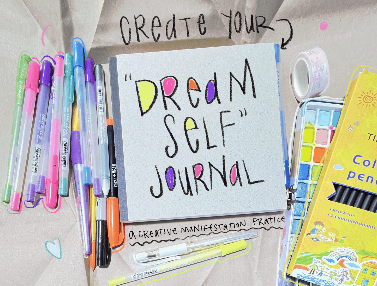 PRE-OREDER Your "Dream Self" Journal - A Manifestation Course