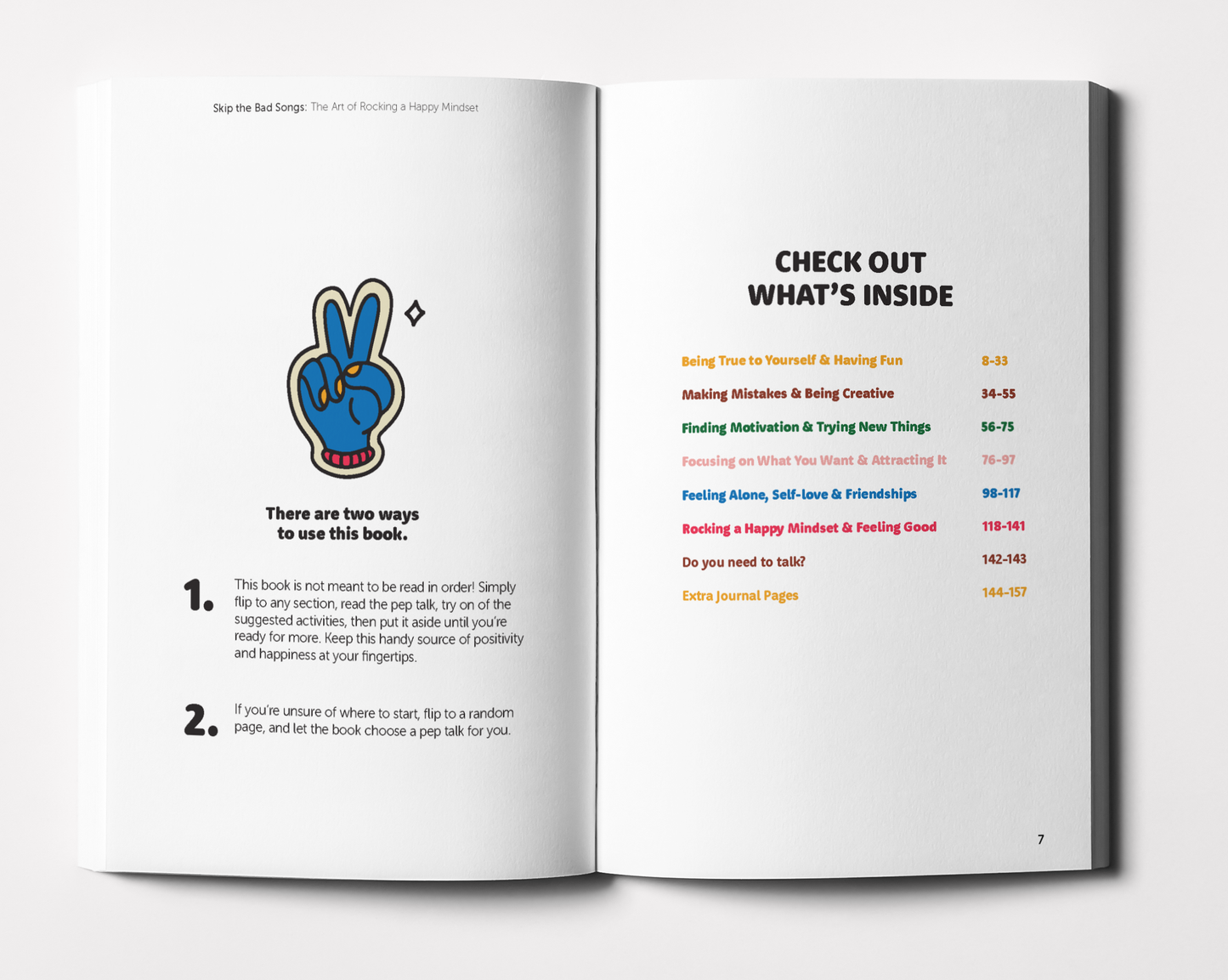 Skip the Bad Songs: Empowerment Activity Book for Tweens
