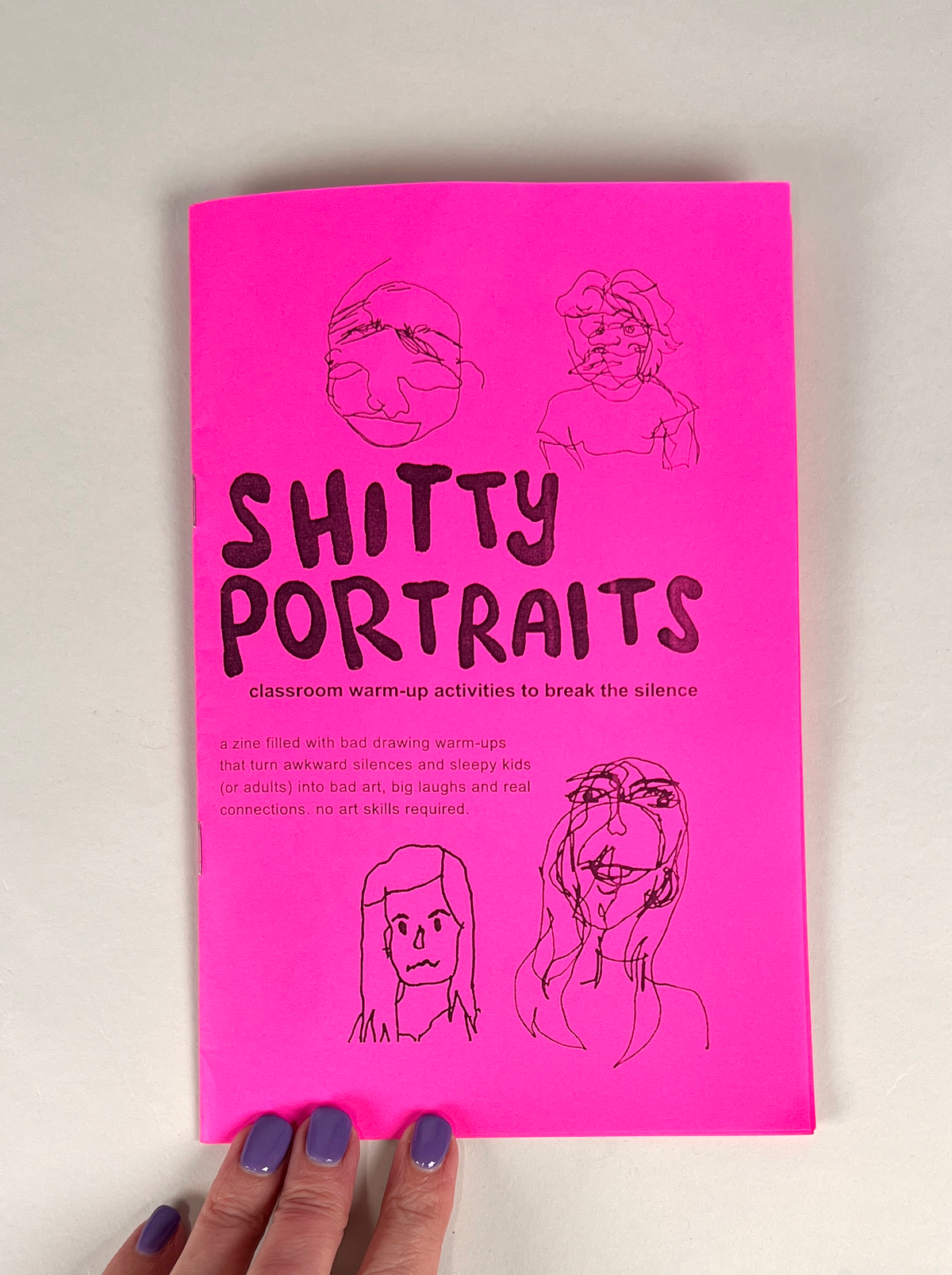 Sh!tty Portraits: Funny Drawing Warm-Ups & Icebreaker Activities for the Classroom