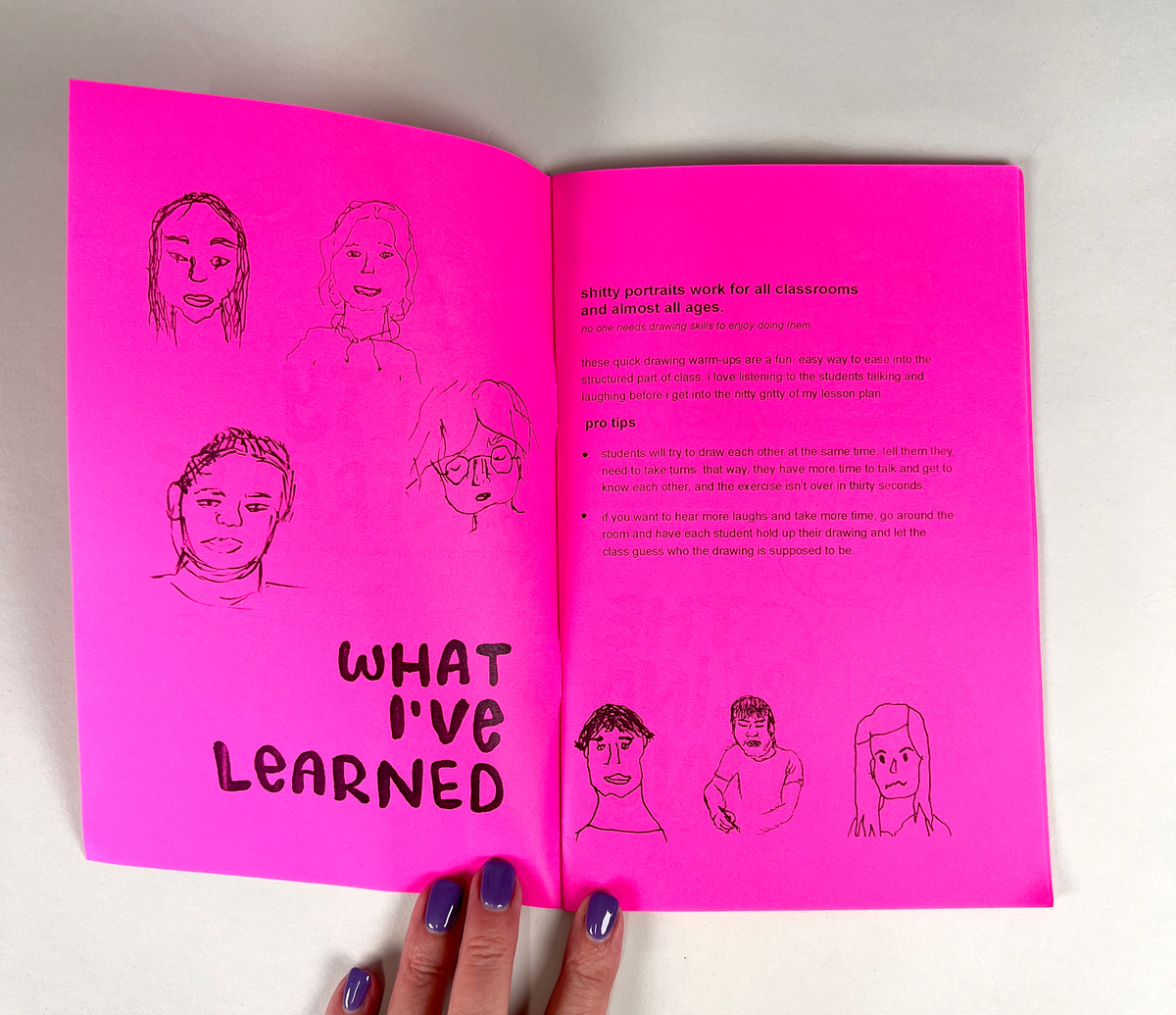 Sh!tty Portraits: Funny Drawing Warm-Ups & Icebreaker Activities for the Classroom